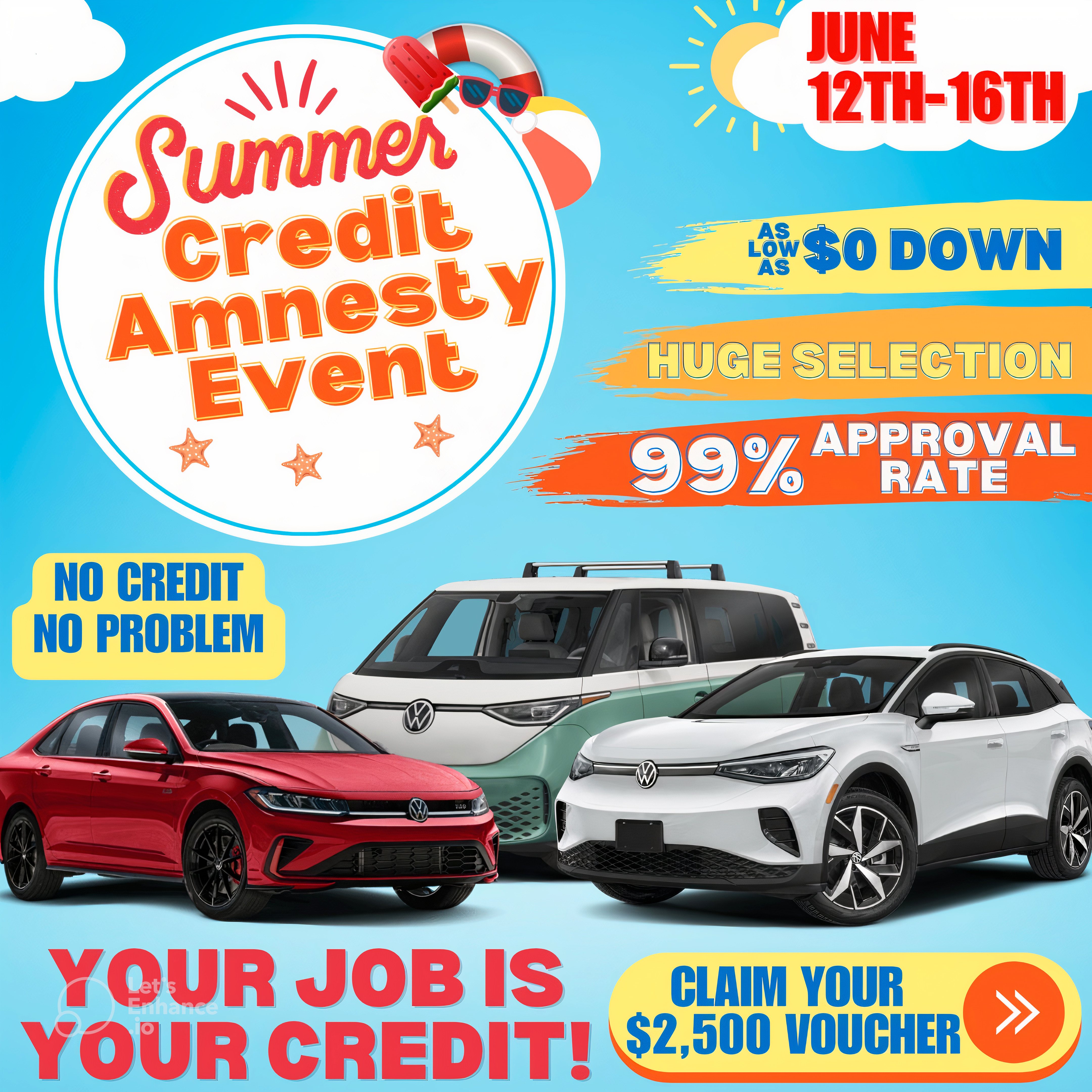 Digital Lot Advertising Asset for Car Dealerships